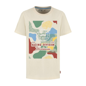 Formule 1 dječja majica Camo Graphic beige F1 Team 2025