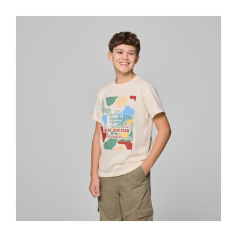 Formule 1 dječja majica Camo Graphic beige F1 Team 2025