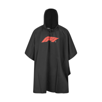 Formule 1 pončo Logo black F1 Team 2025