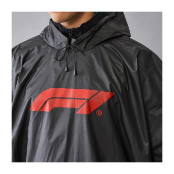 Formule 1 pončo Logo black F1 Team 2025
