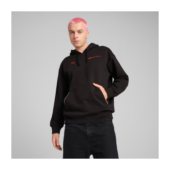 Formule 1 muška majica s kapuljačom Essential Relaxed Logo black F1 Team 2025