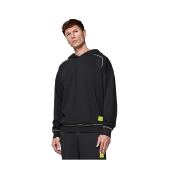Aston Martin muška majica s kapuljačom Hoody black F1 Team 2025