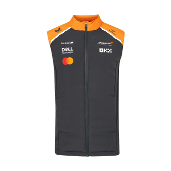 Mclaren Honda Muški prsluk official Teamline Replica grey F1 Team 2025