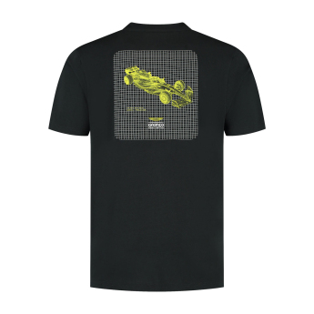 Aston Martin muška majica Wireframe Graphic black F1 Team 2025