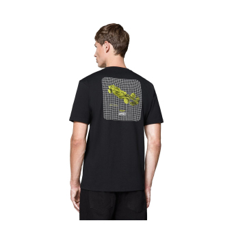 Aston Martin muška majica Wireframe Graphic black F1 Team 2025