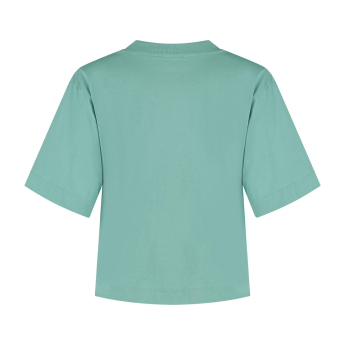 Aston Martin ženska majica Crop Top green F1 team 2025