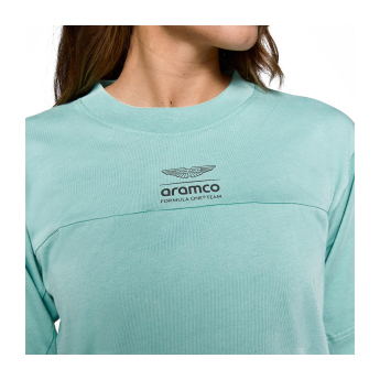Aston Martin ženska majica Crop Top green F1 team 2025
