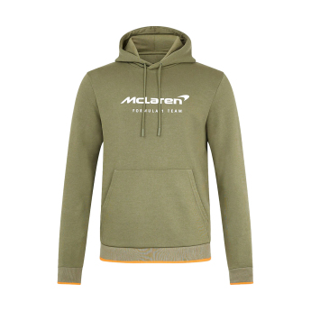 Mclaren Honda muška majica s kapuljačom Essentials green F1 Team 2025
