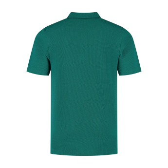 Aston Martin muška polo majica Tech Waffle green F1 Team 2025