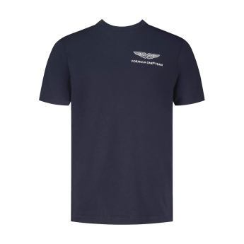 Aston Martin muška majica Stroll Lifestyle black F1 Team 2025
