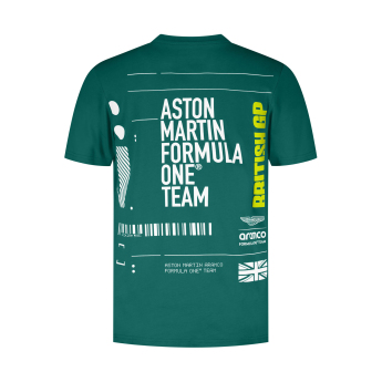 Aston Martin muška majica British GP F1 Team 2025
