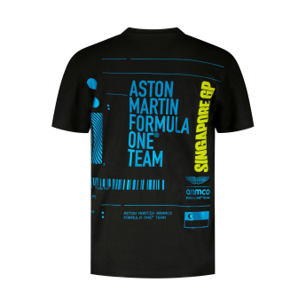 Aston Martin muška majica Singapore GP F1 Team 2025
