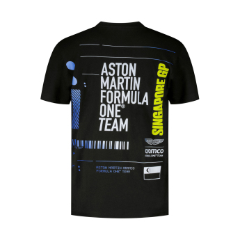 Aston Martin muška majica Singapore GP F1 Team 2025