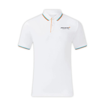 Mclaren Honda muška polo majica Essentials white F1 Team 2025
