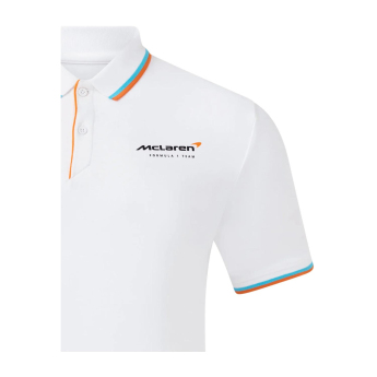 Mclaren Honda muška polo majica Essentials white F1 Team 2025