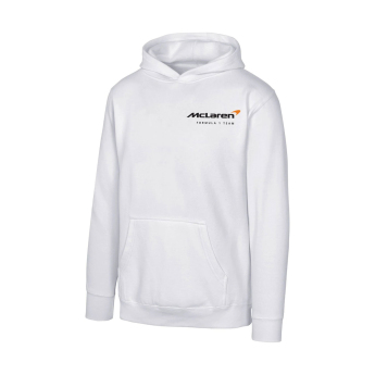 Mclaren Honda muška majica s kapuljačom Retro white F1 Team 2025