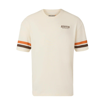 Mclaren Honda muška majica Austin GP beige F1 Team 2025