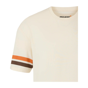 Mclaren Honda muška majica Austin GP beige F1 Team 2025