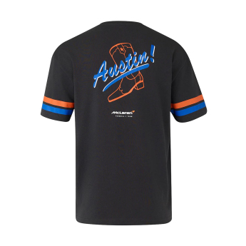 Mclaren Honda muška majica Austin GP gray F1 Team 2025