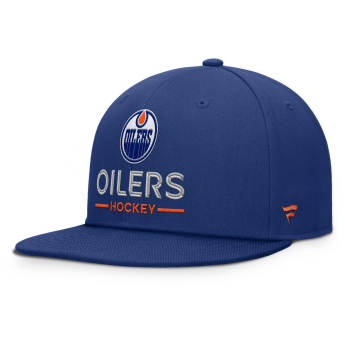 Edmonton Oilers šilterica ravnog oboda Authentic Pro A/Cap Flat Brim Square Visor Structured Adjustable