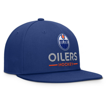 Edmonton Oilers šilterica ravnog oboda Authentic Pro A/Cap Flat Brim Square Visor Structured Adjustable