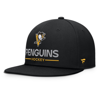 Pittsburgh Penguins šilterica ravnog oboda Authentic Pro A/Cap Flat Brim Square Visor Structured Adjustable