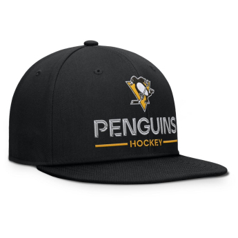 Pittsburgh Penguins šilterica ravnog oboda Authentic Pro A/Cap Flat Brim Square Visor Structured Adjustable