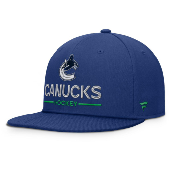 Vancouver Canucks šilterica ravnog oboda Authentic Pro A/Cap Flat Brim Square Visor Structured Adjustable