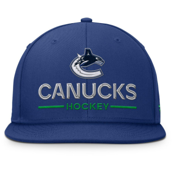 Vancouver Canucks šilterica ravnog oboda Authentic Pro A/Cap Flat Brim Square Visor Structured Adjustable