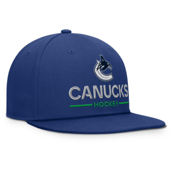 Vancouver Canucks šilterica ravnog oboda Authentic Pro A/Cap Flat Brim Square Visor Structured Adjustable