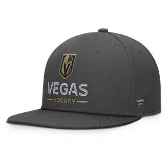 Vegas Golden Knights šilterica ravnog oboda Authentic Pro A/Cap Flat Brim Square Visor Structured Adjustable