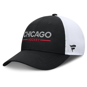 Chicago Blackhawks kapa za bejzbol Authentic Pro A/Cap Structured Adj. Meshback