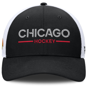 Chicago Blackhawks kapa za bejzbol Authentic Pro A/Cap Structured Adj. Meshback