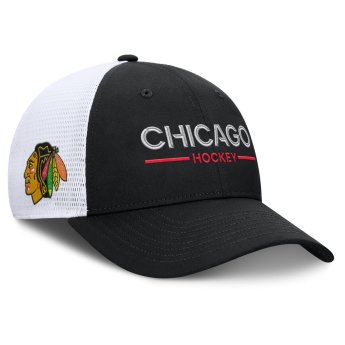 Chicago Blackhawks kapa za bejzbol Authentic Pro A/Cap Structured Adj. Meshback