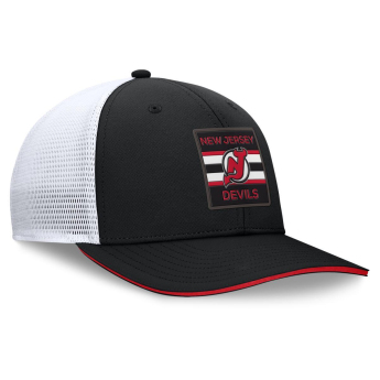 New Jersey Devils kapa za bejzbol Authentic Pro A/Cap Structured Mid-Crown Adj