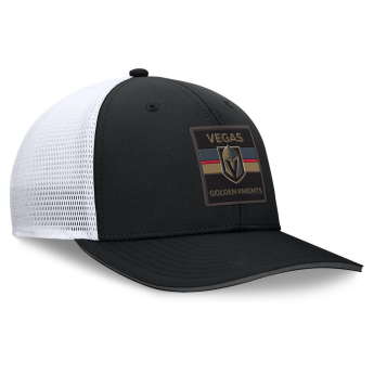Vegas Golden Knights kapa za bejzbol Authentic Pro A/Cap Structured Mid-Crown Adj