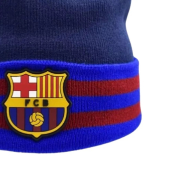 FC Barcelona dječja zimska kapa Lines