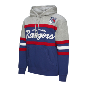 New York Rangers muška majica s kapuljačom Head Coach Hoodie Current Logo