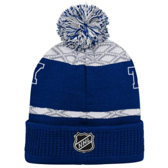 Tampa Bay Lightning dječja zimska kapa Puck Pattern Cuffed Pom
