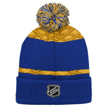 Buffalo Sabres dječja zimska kapa Puck Pattern Cuffed Pom