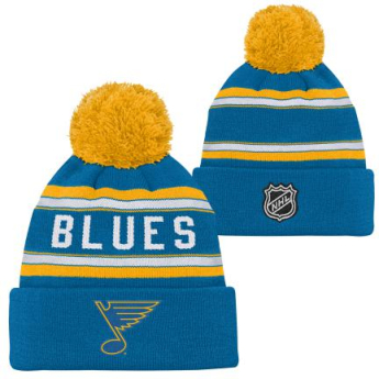 St. Louis Blues dječja zimska kapa Jacquard Cuffed Knit With Pom