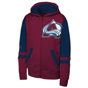Colorado Avalanche dječja majica s kapuljačom Face Off Fz Flc Hd