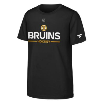 Boston Bruins dječja majica Apro Wordmark Ss black