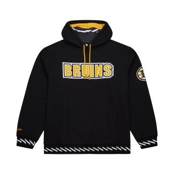 Boston Bruins muška majica s kapuljačom Playmaker Fleece Hoodie Vintage Logo