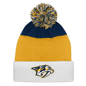 Nashville Predators dječja zimska kapa Essentials Cuffed Knit W Pom