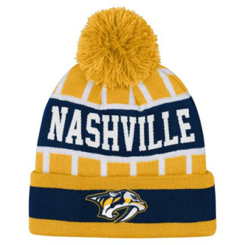 Nashville Predators dječja zimska kapa Go Fast Cuffed Knit W Pom