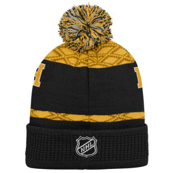 Pittsburgh Penguins dječja zimska kapa Puck Pattern Cuffed Pom