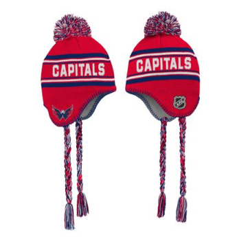 Washington Capitals dječja zimska kapa Jacquard Tassel Knit With Pom