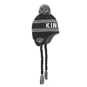 Los Angeles Kings dječja zimska kapa Jacquard Tassel Knit With Pom
