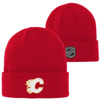 Calgary Flames dječja zimska kapa Cuffed Knit